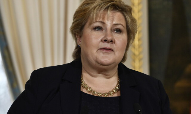 image: Erna Solberg om Thommessens avgang - Spesiell situasjon